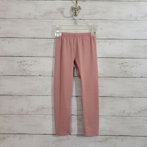 DOT DOT SMILE Baby Girl Solid Pink Buttery Soft Leggings Size 2T